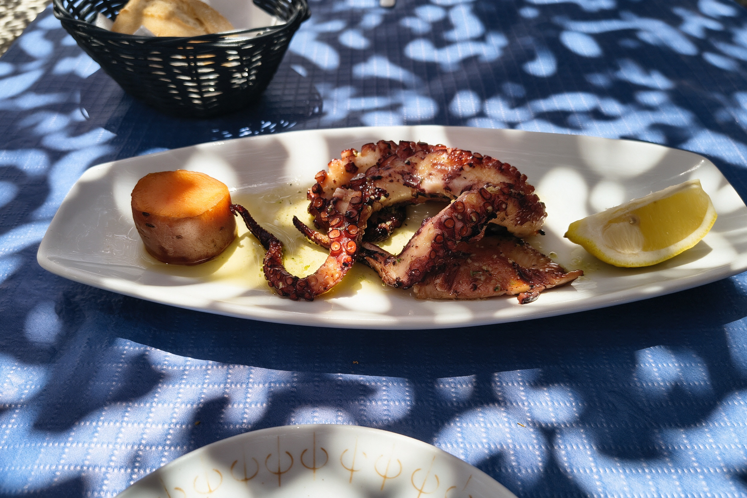Pulpo a la brasa