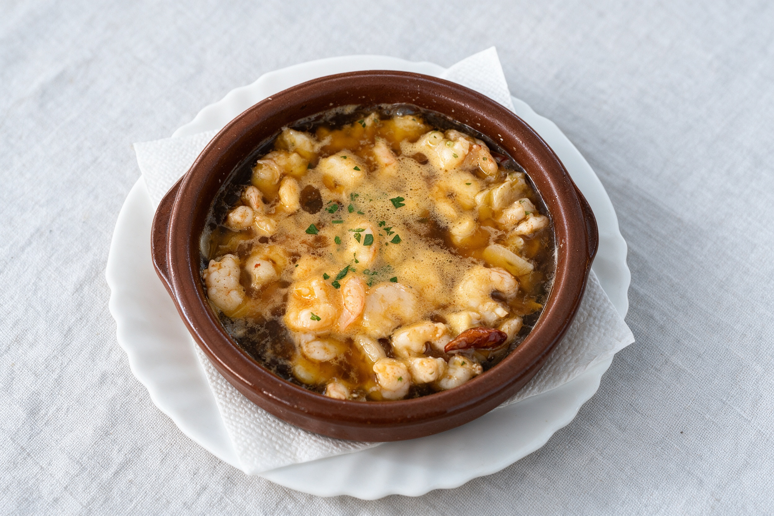 Gambas al ajillo
